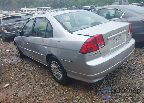 2005 Honda Civic Lx из США, поврежденный, VIN 2HGES16535H601626